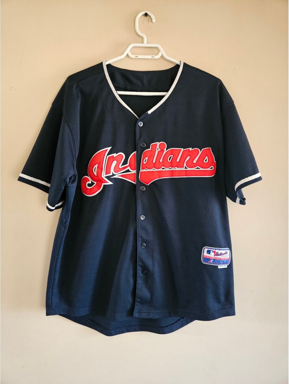 Cleveland Indians Majestic Authentic baseball jersey size 50
